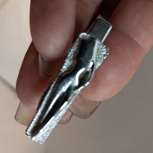 Vintage Tie Brooch T10 Jewelry Accessory Pin Neck Ties Preppy Business Office